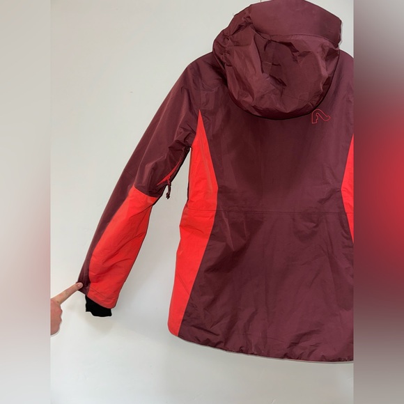 Flylow Avery Jacket - Women’s, Tawny/Hibiscus color, size small style #5360-1900 - Picture 6 of 13